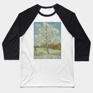 The Pink Peach Tree by Vincent van Gogh Baseball T-Shirt
